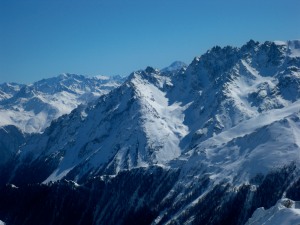 View of Switzerland from Austria